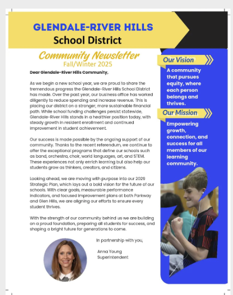 fall 2025 community newsletter cover